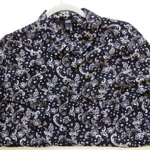 Paige Button Up Shirt Size M Rayon